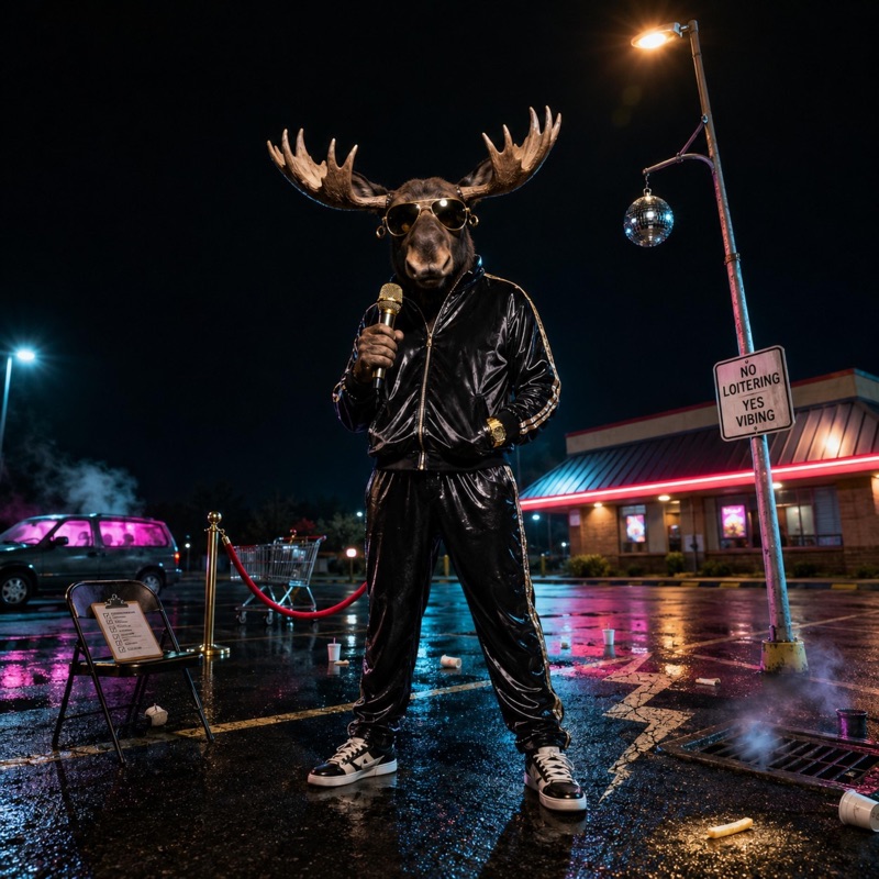 Heavy Moose — Applebee's Parking Lot (feat. DJ Shariff) - Single cover art