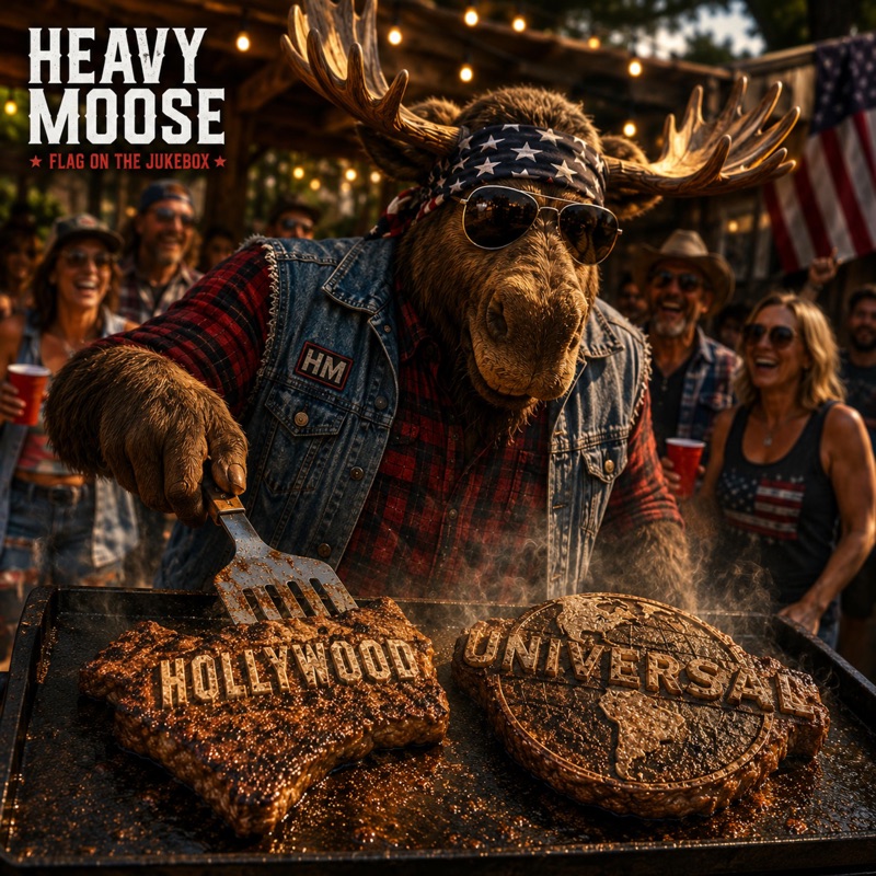 Heavy Moose — Flag on the Jukebox cover art